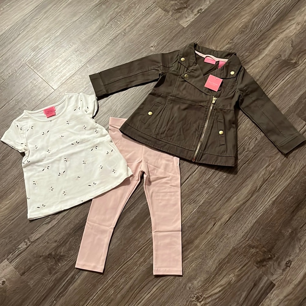 Isaac Mizrahi 3 Piece Outfit Size 24 Months NWT